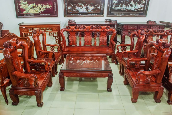 Bàn ghế gỗ cũ đẹp, chất lượng