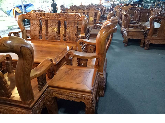 Đồ gỗ cũ quận 7 bền đẹp