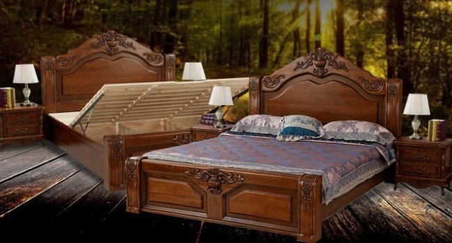 Giường ngủ gỗ cũ phải có nguồn gốc sạch sẽ