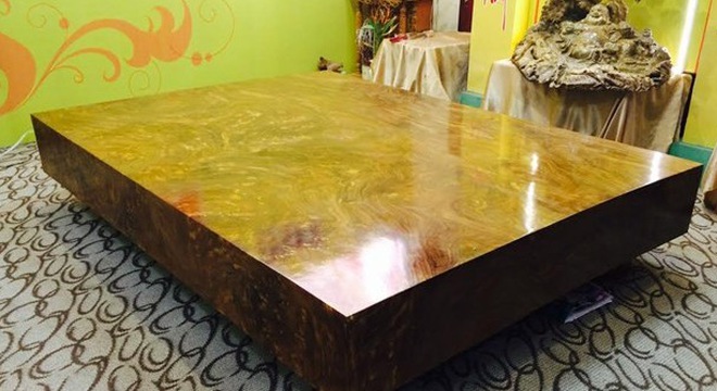 Sập gỗ 1 lá quý hiếm, mặt sập rộng, đẳng cấp