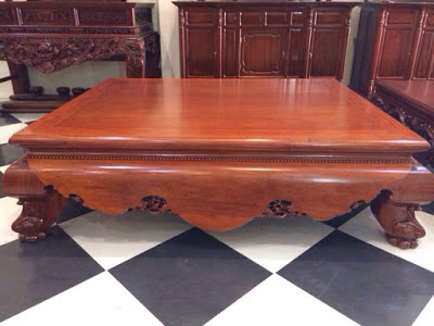 Sập gỗ hương có giá khá đắt đỏ, tuy nhiên, đẳng cấp của sập gỗ hương vô cùng tuyệt vời