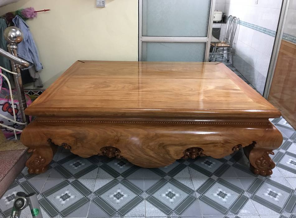 Ưu điểm tuyệt vời của sập gỗ hương