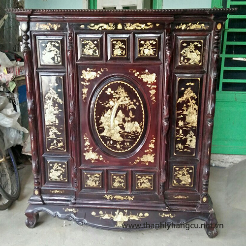 Thanh lý bàn thờ gia tiên khảm trai đẹp tại Tp.HCM