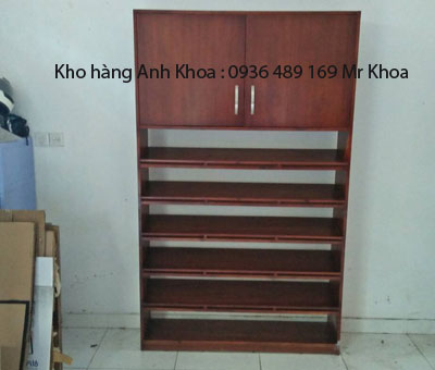 Kệ giầy dép gỗ cũ đẹp, chất lượng