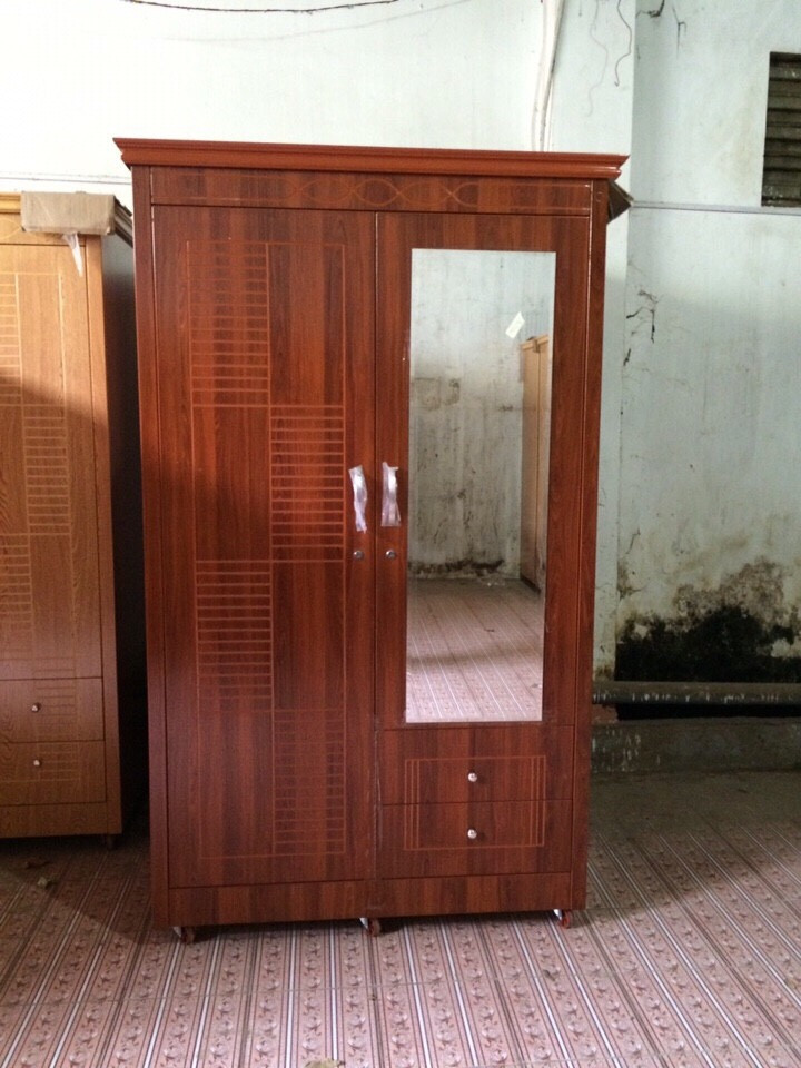 Chất lượng tủ quần áo gỗ cũ bền, đẹp
