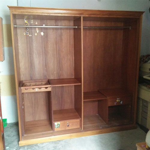 Đa dạng mẫu tủ áo gỗ cũ để bạn lựa chọn