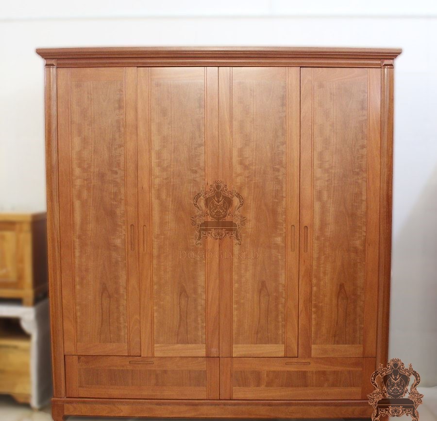 Tủ quần áo gỗ cũ đẹp